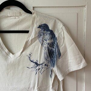 Alexander McQueen Bird Print T-Shirt